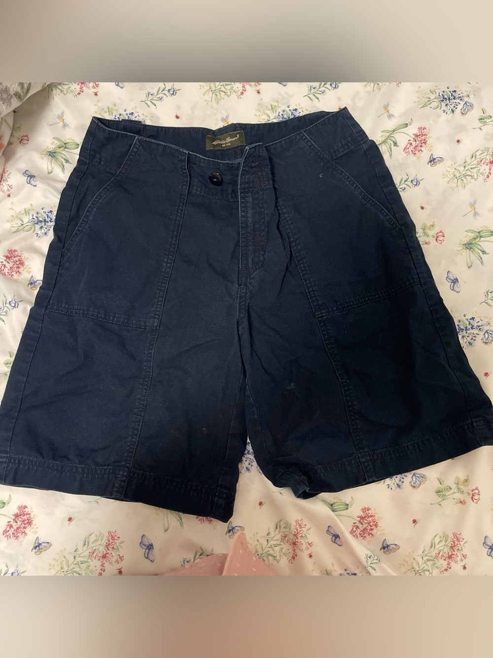 Eddie Bauer Navy Blue Men's Cargo Shorts